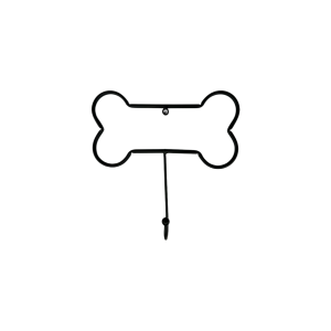 Deco Gancho x1 Hueso metal