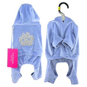 Jumper Isaac Mizrahi Patita brillos (Celeste)