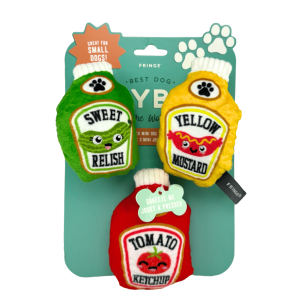 Fringe Best Dog 3-pack Set Salsas (Mini Dog)