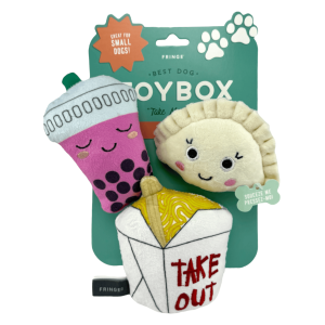 Fringe Best Dog 3-pack Set Take Out (Small Dog)