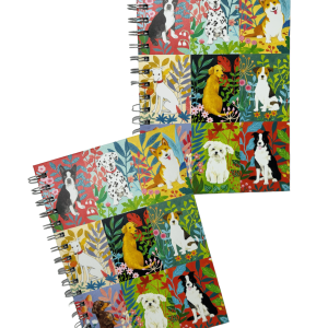 Cuaderno Perritos y Flores 200 páginas Galison (Multicolor)