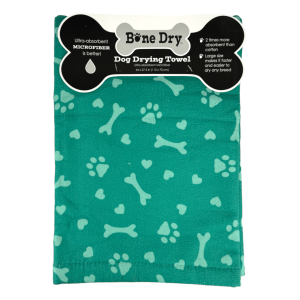 Toalla Microfibra de Huesitos y Corazones Bone Dry