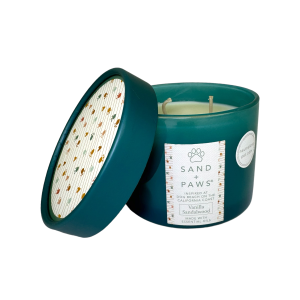 Vela Sand+Paws neutraliza olores Vanilla Sandalwood