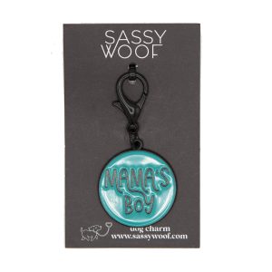 Tag Collar SW - Neon Mama's Boy