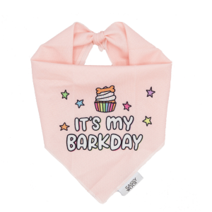 Bandana SW - Barkday Pink