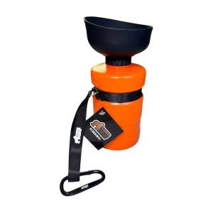 Termo Portable para Agua Gorilla Grip (Naranja) 20oz (591ml)