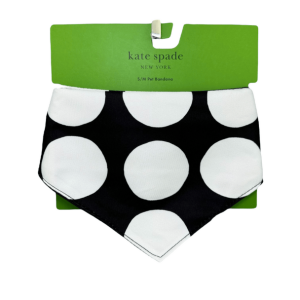 Bandana Kate Spade Art Dots (Blanco/Negro)