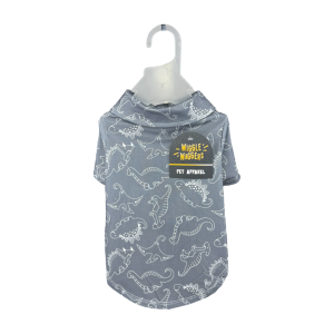 Camiseta Dinosaurios tipo polo Wiggle Waggers (Gris)