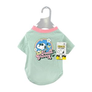 Camiseta Snoopy Feelin' Groovy (Verde agua)