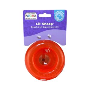 Dispensador Treats Lil' Snoop Outward Hound (Rojo)
