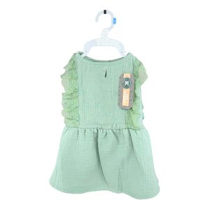 Vestido con encaje Kensington KC (Verde)